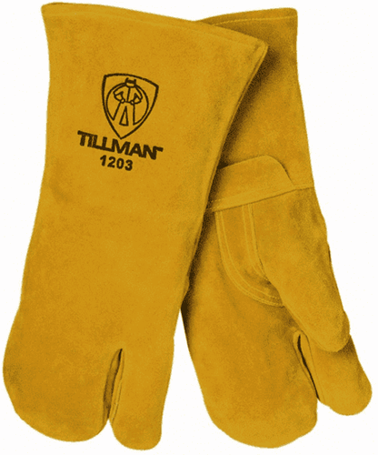 Tillman Cowhide Stick Gloves (Three finger) Part #1203L